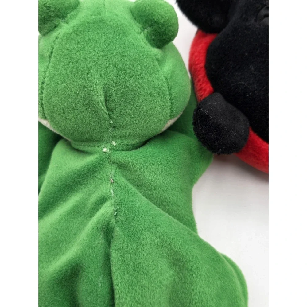 4 Lot VINTAGE 90's Plush Kids Animals- Good Condition - Plush Need Minor Repairs